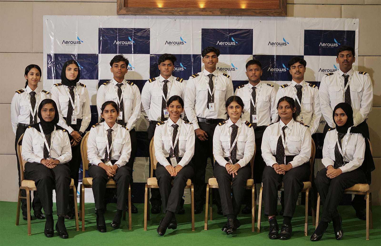 Students of Aerowis Aviation